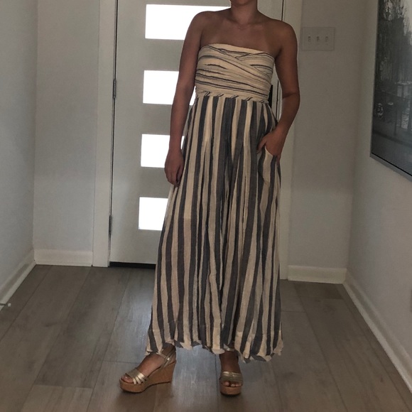 Free people strapless Maxi dress - Picture 1 of 2